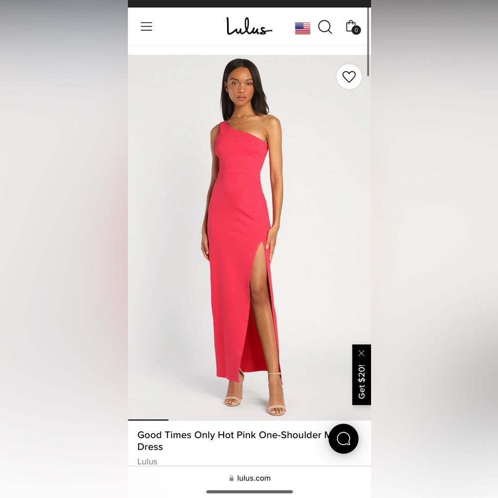 Lulu’s Pink Dress- (S)